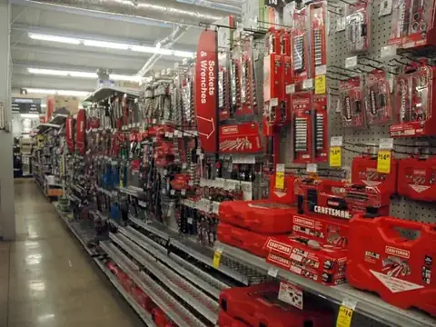 Craftsman socket sets and hand tools at the New Albany store